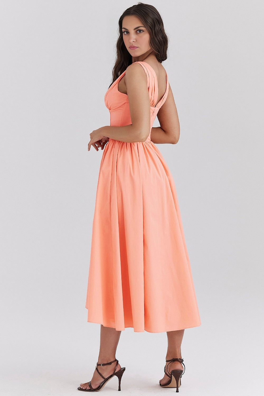 Emmelina Cotton Corset Sun Dress(BUY 2 FREE SHIPPING)