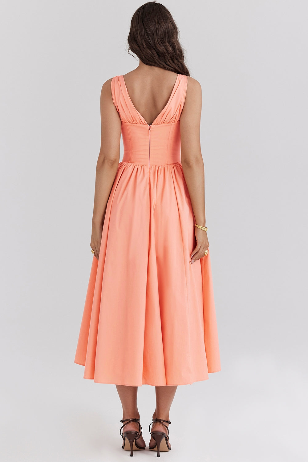 Emmelina Cotton Corset Sun Dress(BUY 2 FREE SHIPPING)