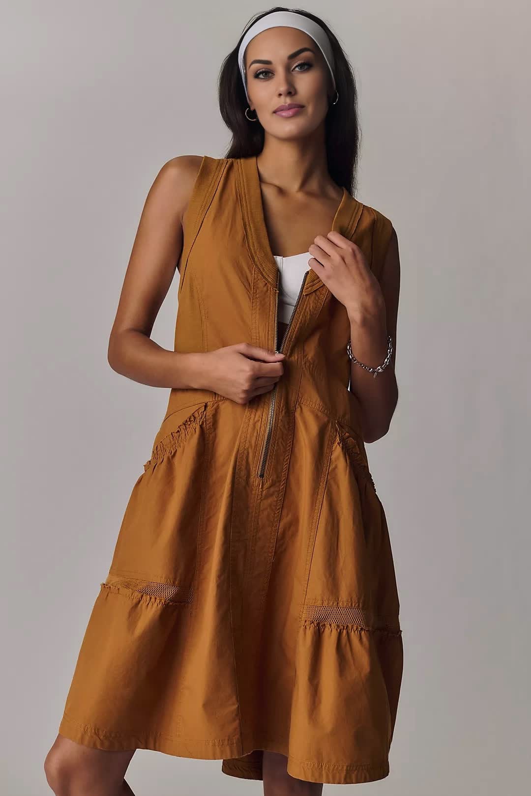 Daily Practice Utility Mini Dress(Buy 2 Free Shipping)