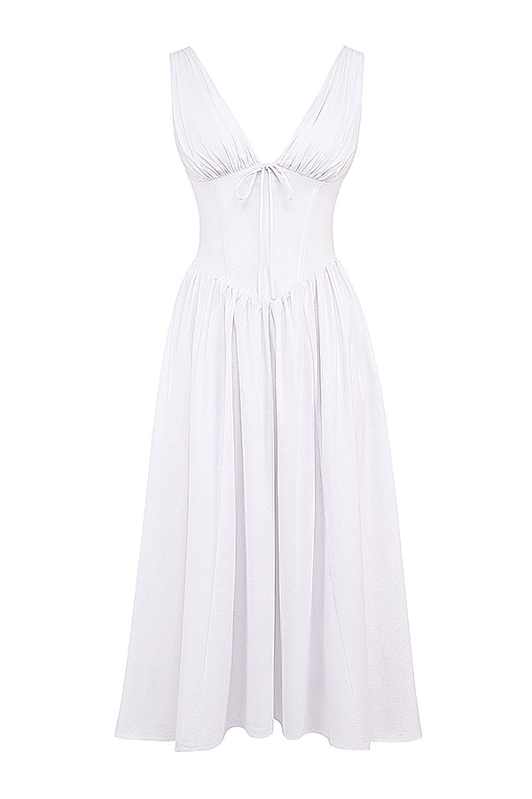 Emmelina Cotton Corset Sun Dress(BUY 2 FREE SHIPPING)